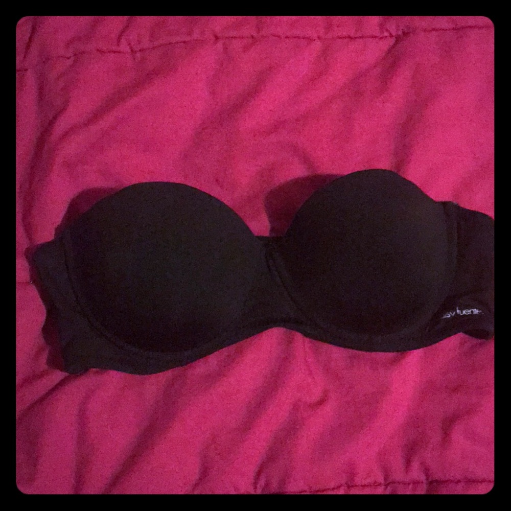 Strapless bra